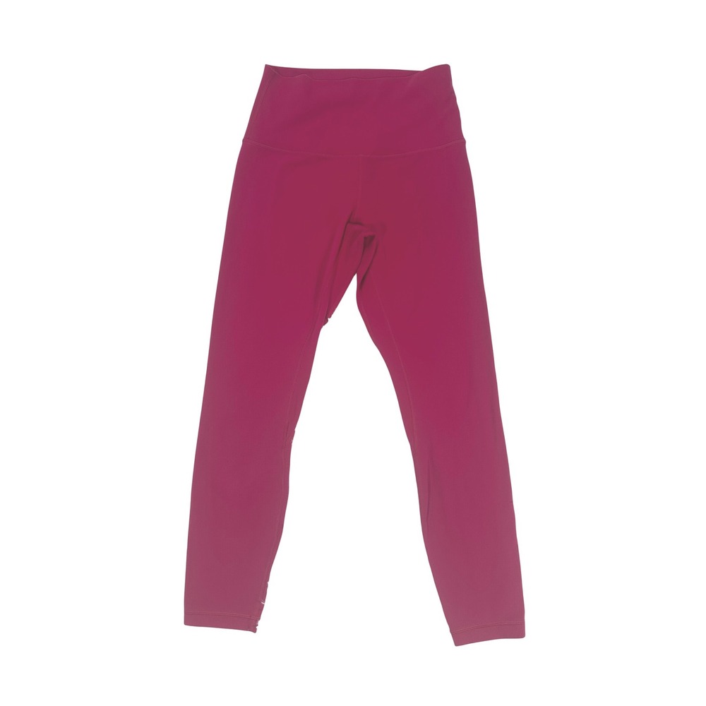 Lululemon Align High Rise 25" Leggings Womens Size 6 Dark Red‎ Pink Magenta
